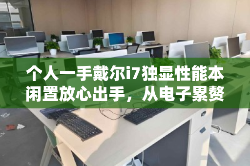个人一手戴尔i7独显性能本闲置放心出手，从电子累赘到可流通资产的蜕变