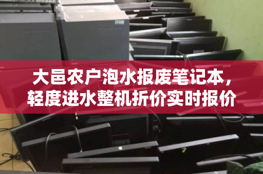 大邑农户泡水报废笔记本，轻度进水整机折价实时报价与回收指南
