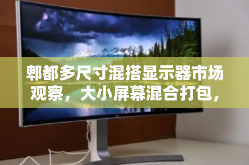 郫都多尺寸混搭显示器市场观察,大小屏幕混合打包,如何实现价值最大化? 郫都多尺寸混搭显示器市场观察,大小屏幕混合打包,如何实现价值最大化?
