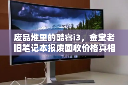 废品堆里的酷睿i3，金堂老旧笔记本报废回收价格真相与泊祎回收客服实录