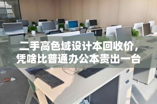 二手高色域设计本回收价，凭啥比普通办公本贵出一台显示器？