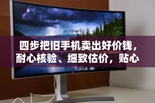 四步把旧手机卖出好价钱，耐心核验、细致估价，贴心上门回收全记录